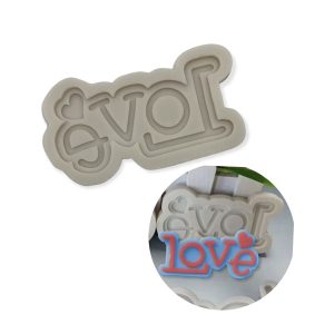 Silicone Love Word 1 Mould