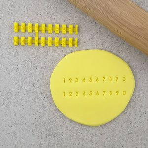 Tiny Number Stamp Set