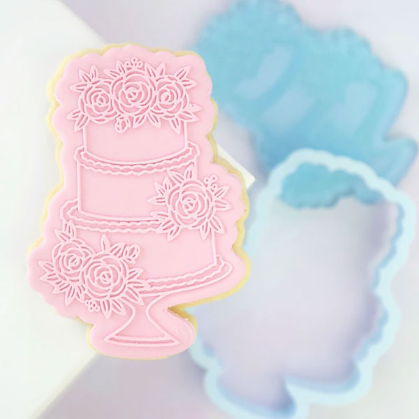 Sweet Stamp Outboss Stamp N Cut Wedding Cake