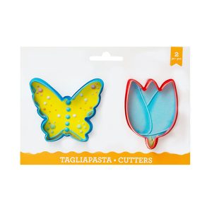 Plastic Cookie Cutter Set Sea Butterfly