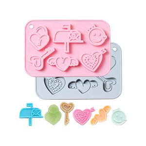 Silicone Love Lock & Key Mould