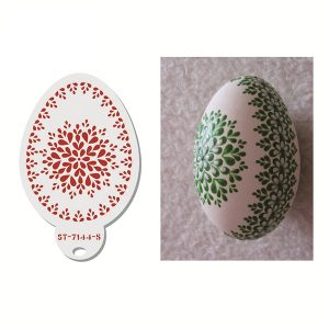 Alternative view of Stencil Egg Set D
