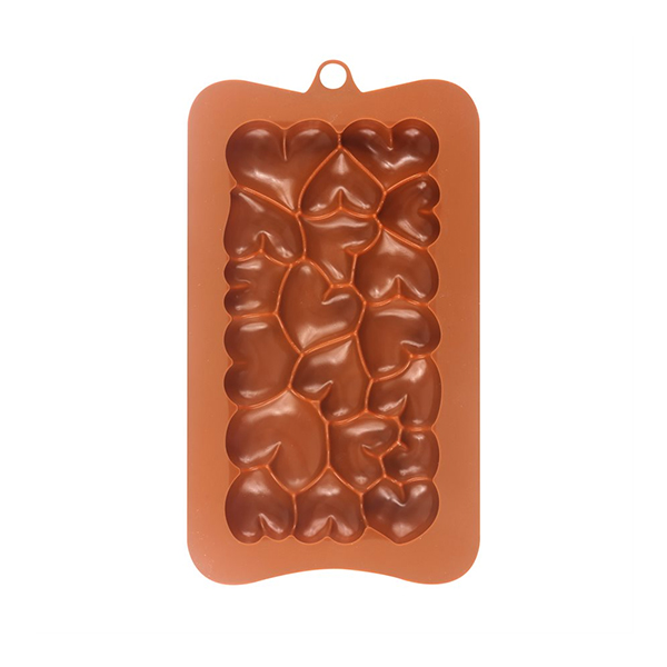 Silicone Chocolate Bubble Heart Mould - Image 2