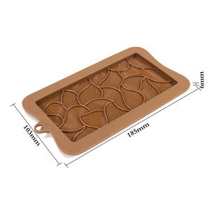 Alternative view of Silicone Chocolate Intricate Vines Slab Mould