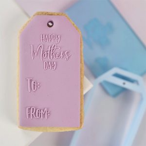 Sweet Stamp Stamp & Cut Happy Mothers Day Gift Tag