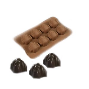 Silicone Chocolate Mini Flat Domes Mould