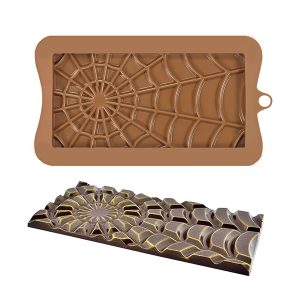 Silicone Chocolate Spider Web Slab Mould