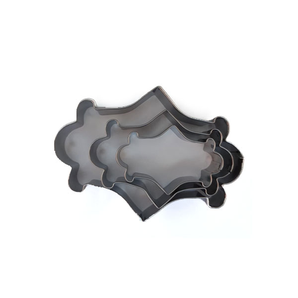 Plaque Cutter Set Bone Rectangle
