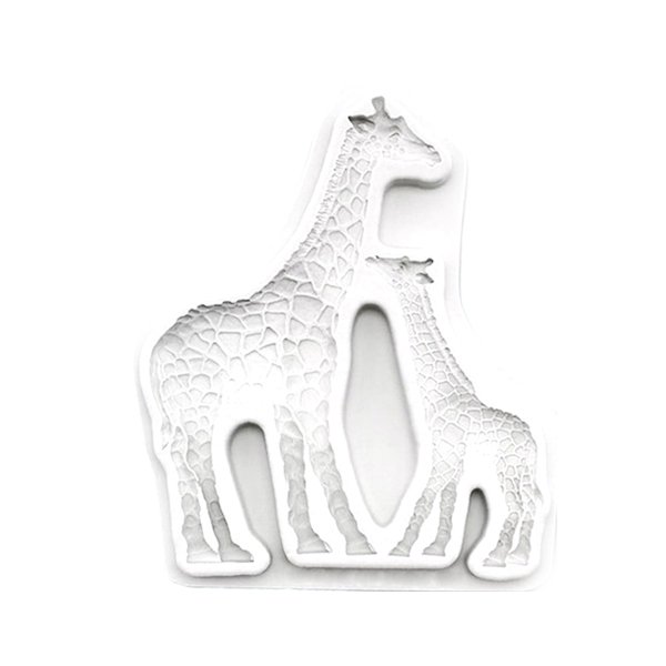 Silicone Giraffe Family Mould
