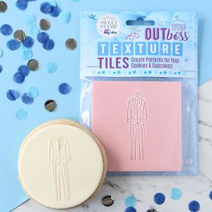 Sweet Stamp Outboss Texture Tile Grooms Suit