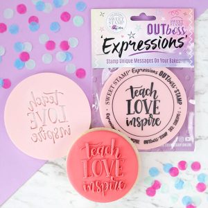 Sweet Stamp Outboss Teach Love Inspire