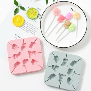 Silicone Lollipop Mould Animals 2