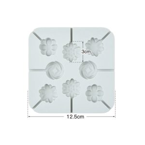 Alternative view of Silicone Lollipop Mould Flowers