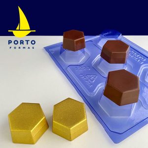 Alternative view of Porto Formas Candy Hive Mould