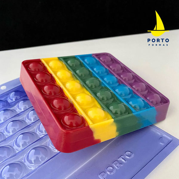 Porto Formas Pop It Square Mould - Image 2