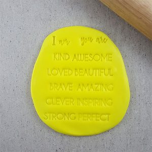 Fondant Stamp Affirmations Set