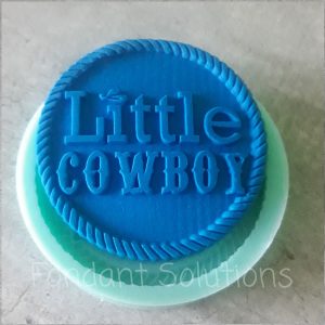 Fondant Solutions Little Cowboy Disc Mould