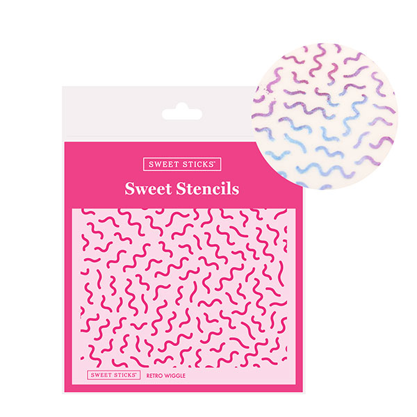 Sweet Stencils Retro Wiggle