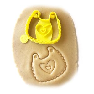 Baby Bib Cookie Cutter Set