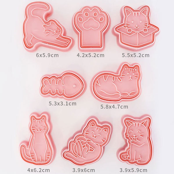 Cut & Press Cute Kitty Set - Image 2
