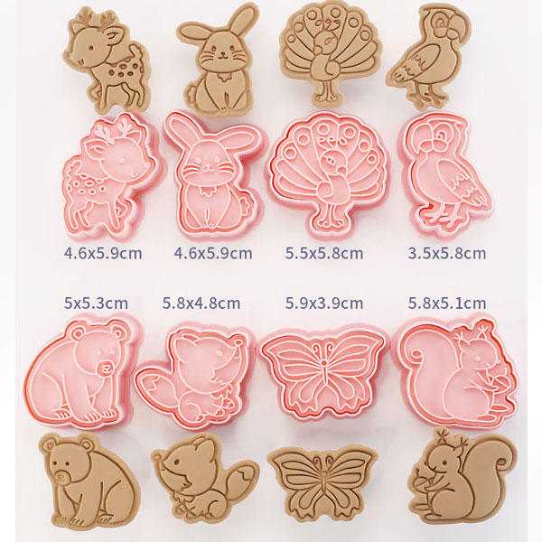 Cut & Press Forest Animal Set - Image 2