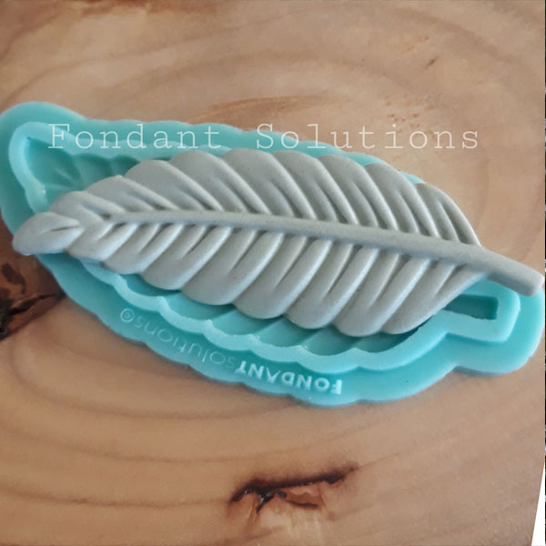 Fondant Solutions Feather Leaf Mould