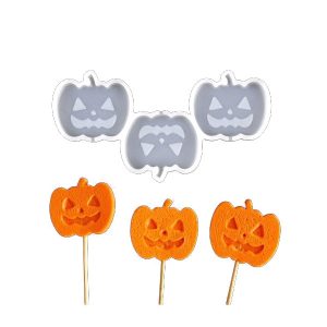 Silicone Pumpkin Lollipop Mould