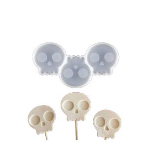 Silicone Skull Lollipop Mould