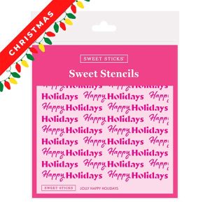 Sweet Stencils Jolly Happy Holidays
