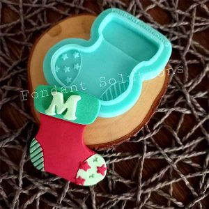 Fondant Solutions Christmas Stocking Mould