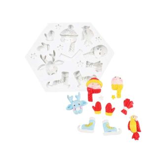 Silicone Christmas Winter Minis Mould