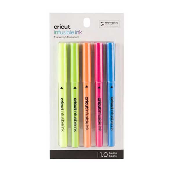 Cricut Explore/Maker Infusible Ink Medium Point Pen Set 5-pack (Brights)