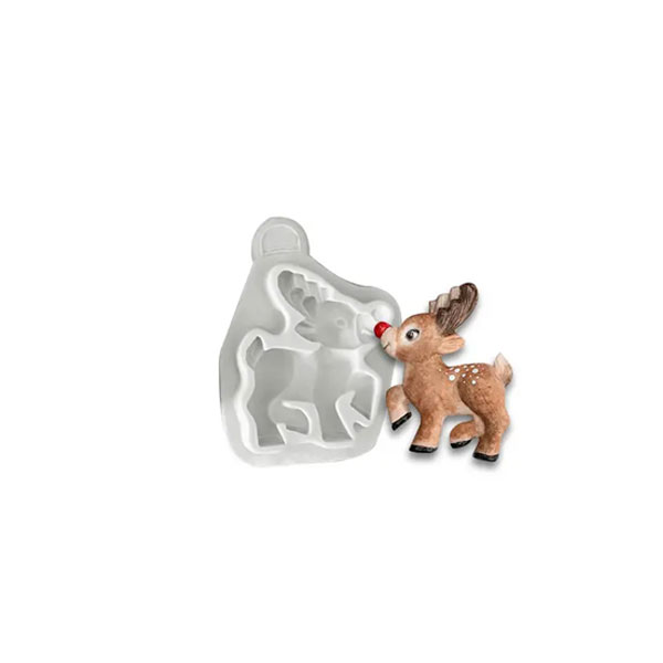 Silicone Cute Reindeer Mould