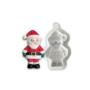 Silicone Christmas Button Santa Mould