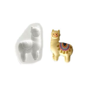 Silicone Cute Alpaca Mould