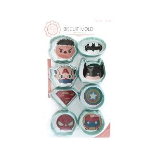 Plastic Cutter Set Super Heros