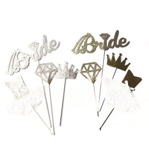 Cake Topper Bride Set