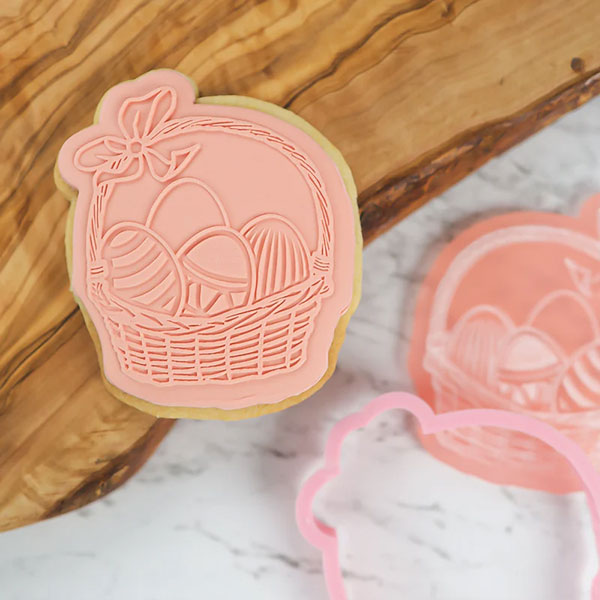 Sweet Stamp Amy Jane Stamp & Cut - Easter Egg Basket