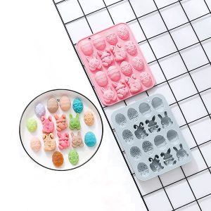 Silicone Cute Easter Mini Eggs & Bunnies