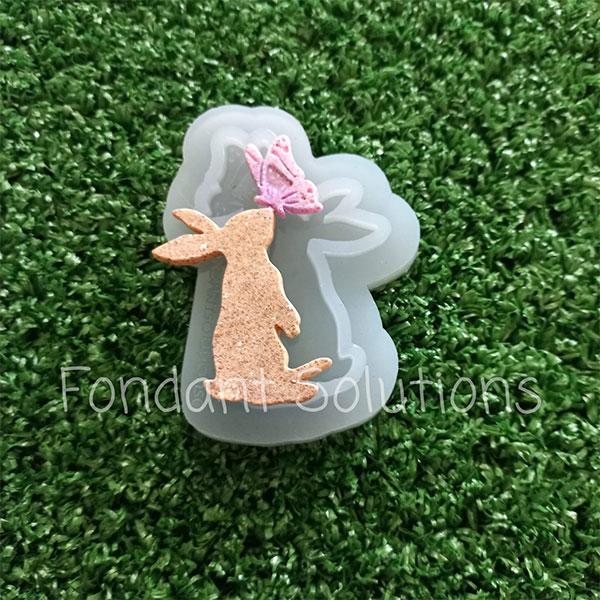 Fondant Solutions Bunny & Butterfly Mould