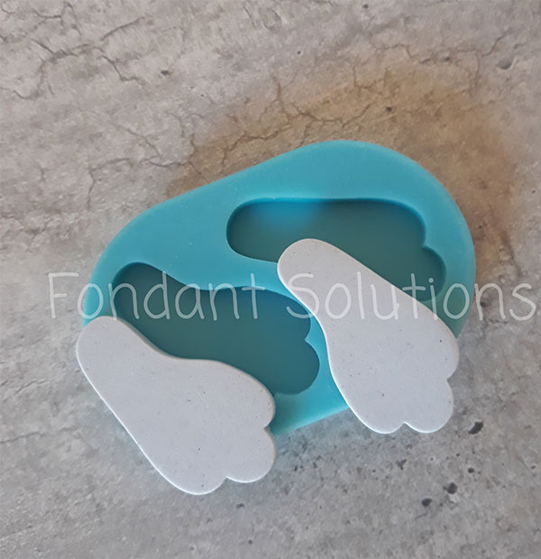 Fondant Solutions Bunny Feet Mould Bakers Boutique