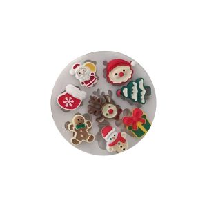 Silicone Christmas Minis Reindeer & More Mould