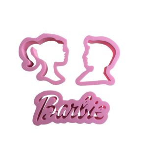 Doll Couple & Logo Cutter Set