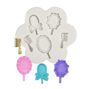Silicone Mini Mirrors & Comb Mould