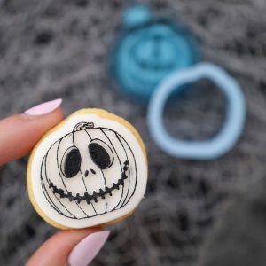 Sweet Stamp Halloween Mini Stamp & Cut - Goofy Pumpkin