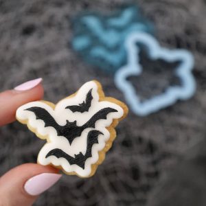 Sweet Stamp Halloween Mini Stamp & Cut - Bats Trio