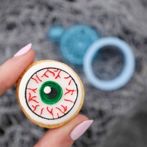 Sweet Stamp Halloween Mini Stamp & Cut - Eye
