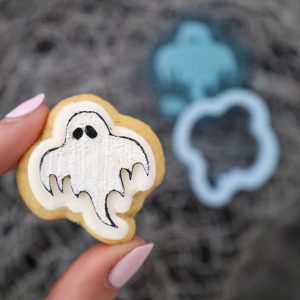 Sweet Stamp Halloween Mini Stamp & Cut - Flying Ghost