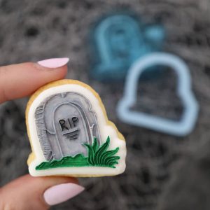 Sweet Stamp Halloween Mini Stamp & Cut - Headstone