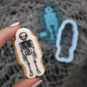 Sweet Stamp Halloween Mini Stamp & Cut - Skeleton